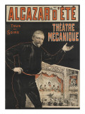 Alcazar d'été  tous les soirs théâtre mécanique