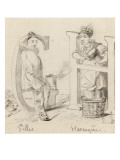 Alphabet comique (G  H) Gilles et Harengère