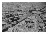 Vue aérienne de Paris prise depuis un ballon