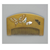 Peigne à décor de  papillons