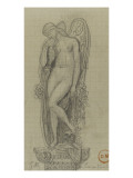 Ange : projet de statue funéraire