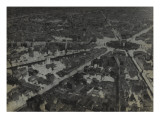 Vue aérienne de Paris prise depuis un ballon