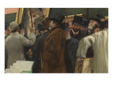 Une séance du jury de peinture au Salon des Artistes français (1883 )
