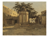 Ancienne fontaine arabe sur la place du marché au grain à Beyrouth
