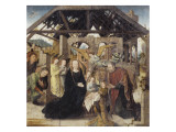 Adoration des bergers - Saint Luc et saint Jean