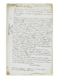 Annonce de l''échec de l'expedition de Sardaigne
