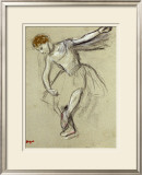 A Dancer Seen in Profile