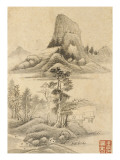 Album de huit feuilles : paysages