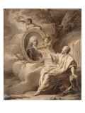Allégorie à Jean-Fédéric Phelippeaux  comte de Maurepas (1701-1781)