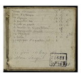 Album : Notes manuscrites