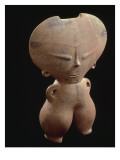 Figurine anthropomorphe féminine stylisée