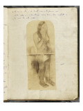 Album Noa Noa : Notes manuscrites illustrées par une reproduction de l'oeuvre de Gauguin
