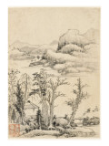 Album de huit feuilles : paysages