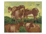 Les vaches  d'après Jacob Jordaens et Van Ryssel