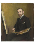 Guillaume Dubufe (1853-1909) à son chevalet