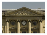 Côté Cour d'Honneur du château de Compiègne : façade