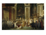 Sacre de l'empereur Napoléon et couronnement de l'impératrice Joséphine