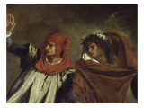 Dante et Virgile aux enfers dit aussi : La barque de Dante