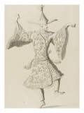 Album de costumes : Chinois dansant