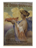 Affiche pour les automobiles De Dion-Bouton (imprimeur: les Editions nationales  Paris)