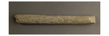 Baguette demi-ronde avec ours et organes génitaux