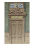 Projet de porte de salle à manger
