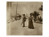 Edmond Evenepoel et Sophie Fraikin-Devis à Nice