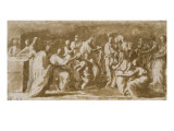 La Confirmation ; étude pour La Confirmation (seconde série des Sept Sacrements)