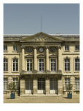 Côté Cour d'Honneur du château de Compiègne : façade
