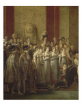 Sacre de l'empereur Napoléon et couronnement de l'impératrice Joséphine