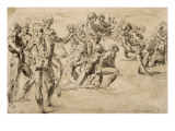 Copie d'après un dessin de Raphaël