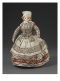Poupée de bretonne en costume de Chateaulin