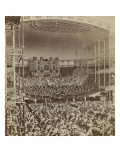Crystal Palace de Londres : centre transept and Handel Orchestra