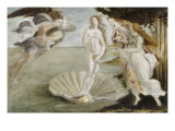 Copie d'après Botticelli : Naissance de Vénus (Offices  Florence)