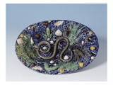 Plat à "rustiques figulines"