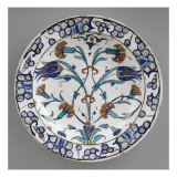 Plat au bouquet avec agrafe
