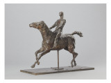Galloping Horse Turning His Head Right Horse Jockey