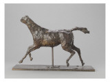 Galloping Horse Turning His Head Right Horse Jockey
