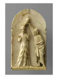 Fragment of a Sheet of Diptych: the Baptism of Christ