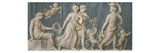 Salon des Jeux de la Reine : dessus de porte comportant des sacrifices à Mercure (n°2)