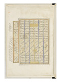 Shahnameh de Ferdowsi ou le Livre des Rois Page de texte