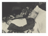 Gustave Eiffel sur son lit de mort