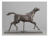 Galloping Horse Turning His Head Right Horse Jockey