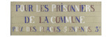 Pour les prisonniers de la Commune