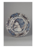 Plat : Buste de femme