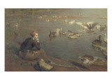 Gardeuse d'oies