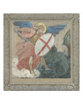 Frise du Panthéon : l'Archange Saint Michel combattant