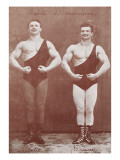 Fratelli Marcantoni [A gauche : ] : Vittorio [A droite : ] : Bruno Phenomenal Ginaste