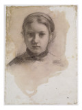 Giovanna Bellelli  étude pour La famille Bellelli