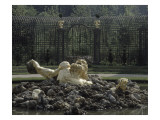 Jardins de Versailles : bosquet de l'Encelade (après restauration  en 1998)